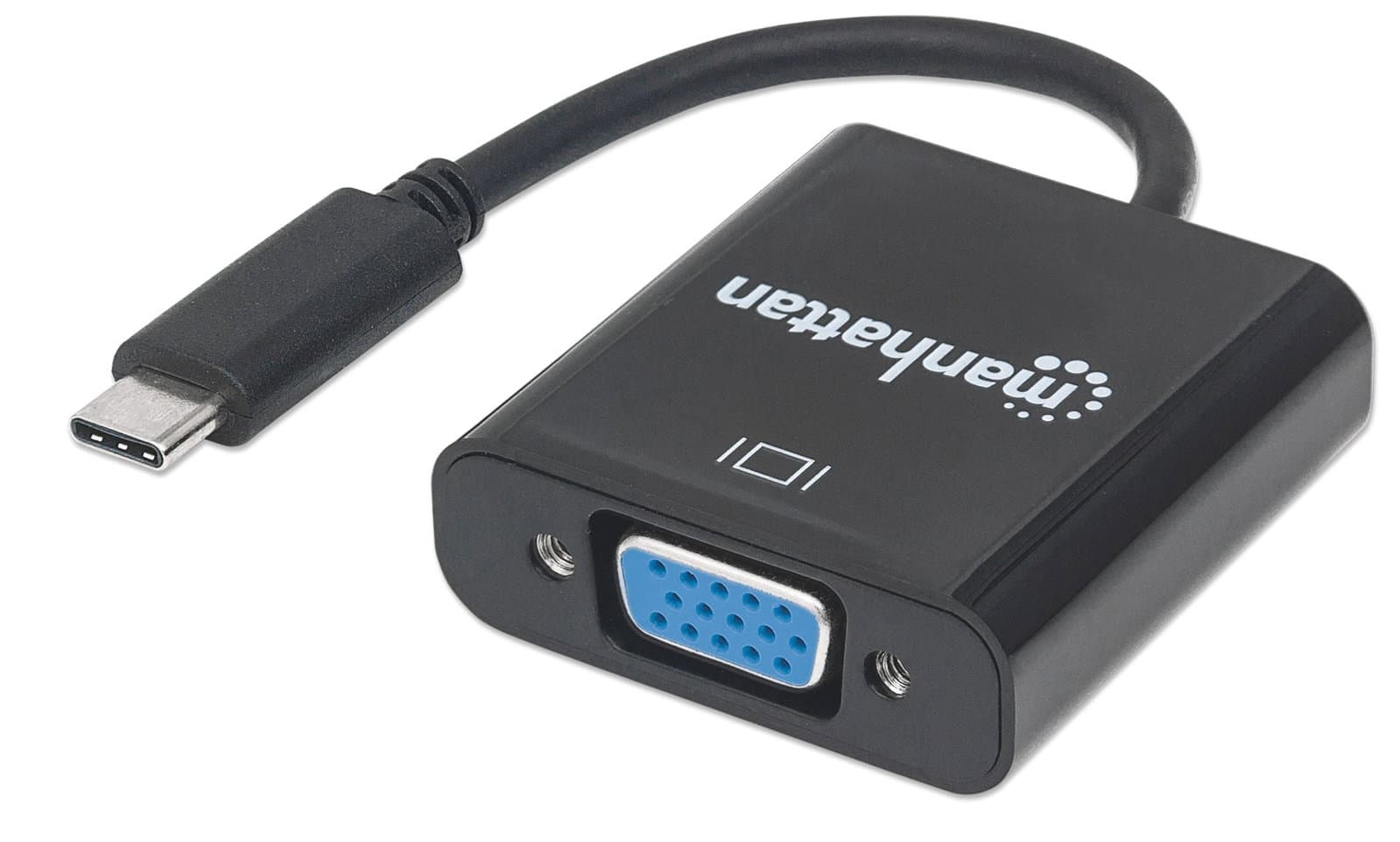 Adattatore Convertitore USB-C Maschio a VGA Femmina - Manhattan IADAP USB31-VGAM