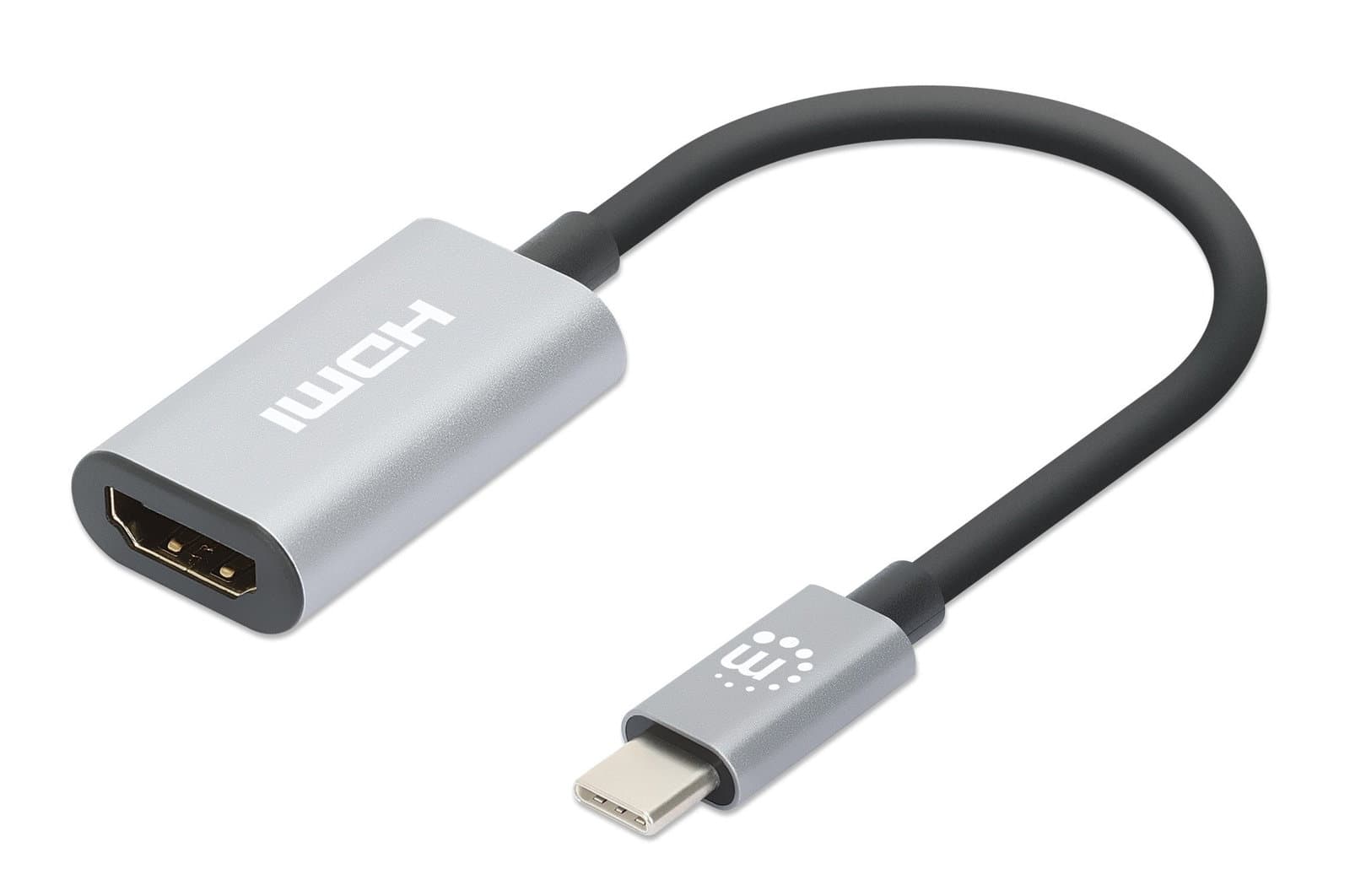 Adattatore USB-C 3.2 a HDMI 4K@60Hz - Manhattan IADAP USB32-HDMIM60
