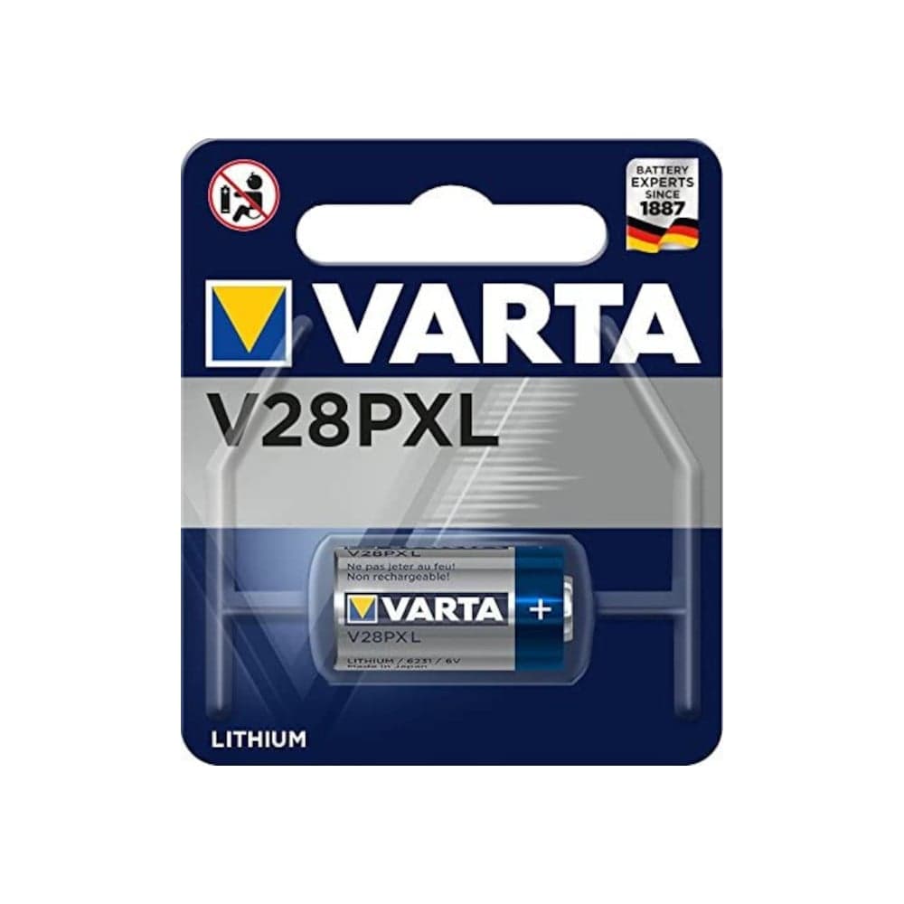 Blister 1 Batteria 6V Litio V 28 PXL 6231 - Varta IBT-KVT-V28PXL