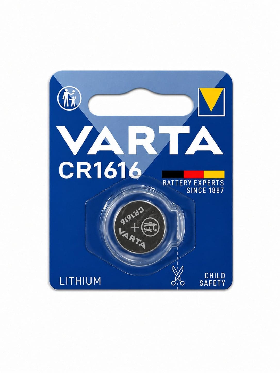 Batteria a bottone Litio CR1616 (blister 1 pz) - Varta IBT-KVT1616
