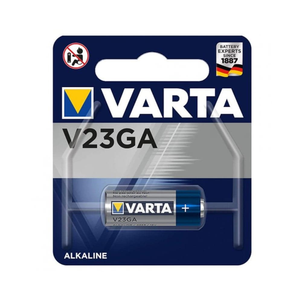 Blister 1 Batteria 12V 50 mAh Alcalina V23GA - Varta IBT-KVTV23GA