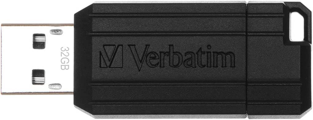 Memoria USB 2.0 PinStripe 32GB Nero - Verbatim IC-49064