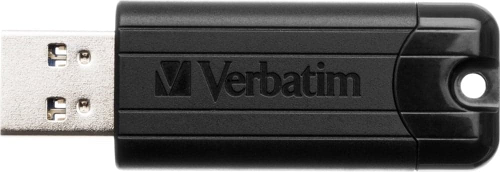 Memoria USB 3.0 PinStripe 128GB Nero - Verbatim IC-49319