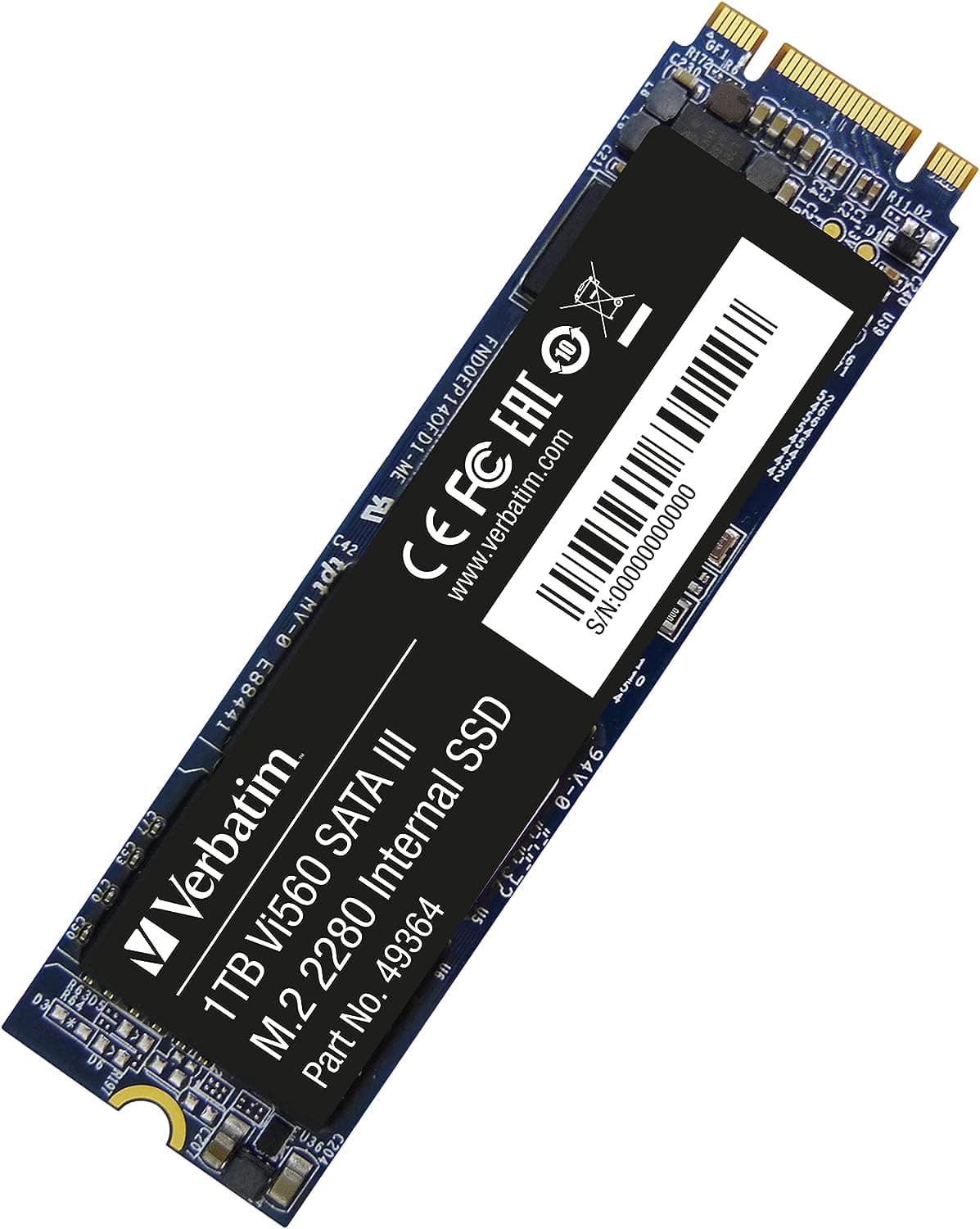 Disco a Stato Solido SSD Interno SATA III M.2 1TB - Verbatim IC-49364