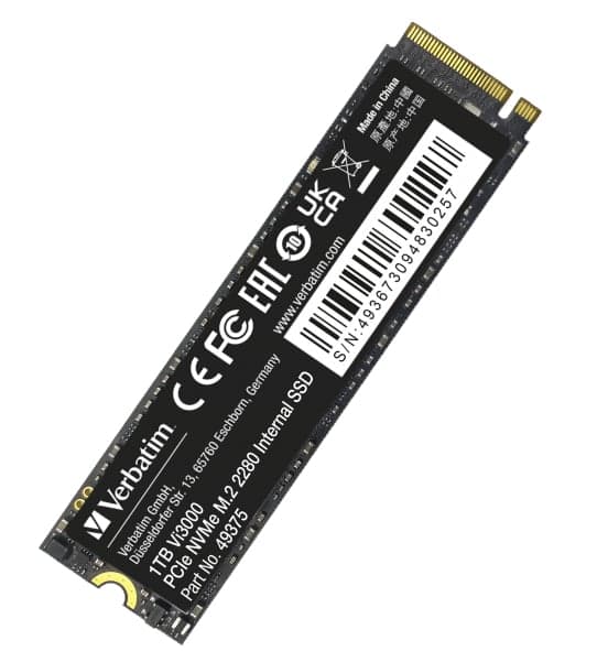 SSD M.2 NVMe PCIe Gen3 1TB Vi3000 - Verbatim IC-49375