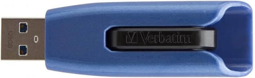 Memoria USB 3.0 Retrattile 128GB Blu - Verbatim IC-49808