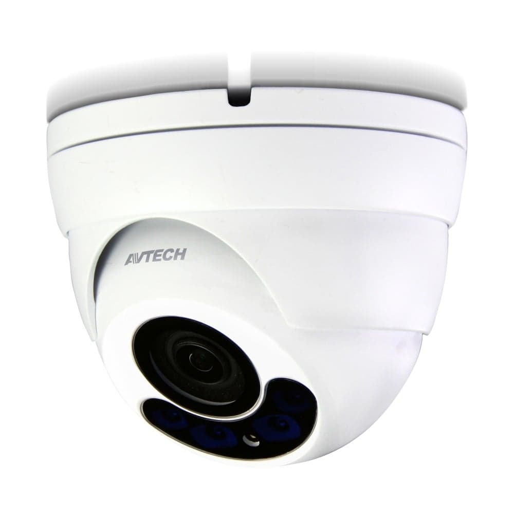 Telecamera CCTV Dome IR Quadbrid 5MP Soffitto Obiettivo Motorizzato - Avtech IC-DGC5446