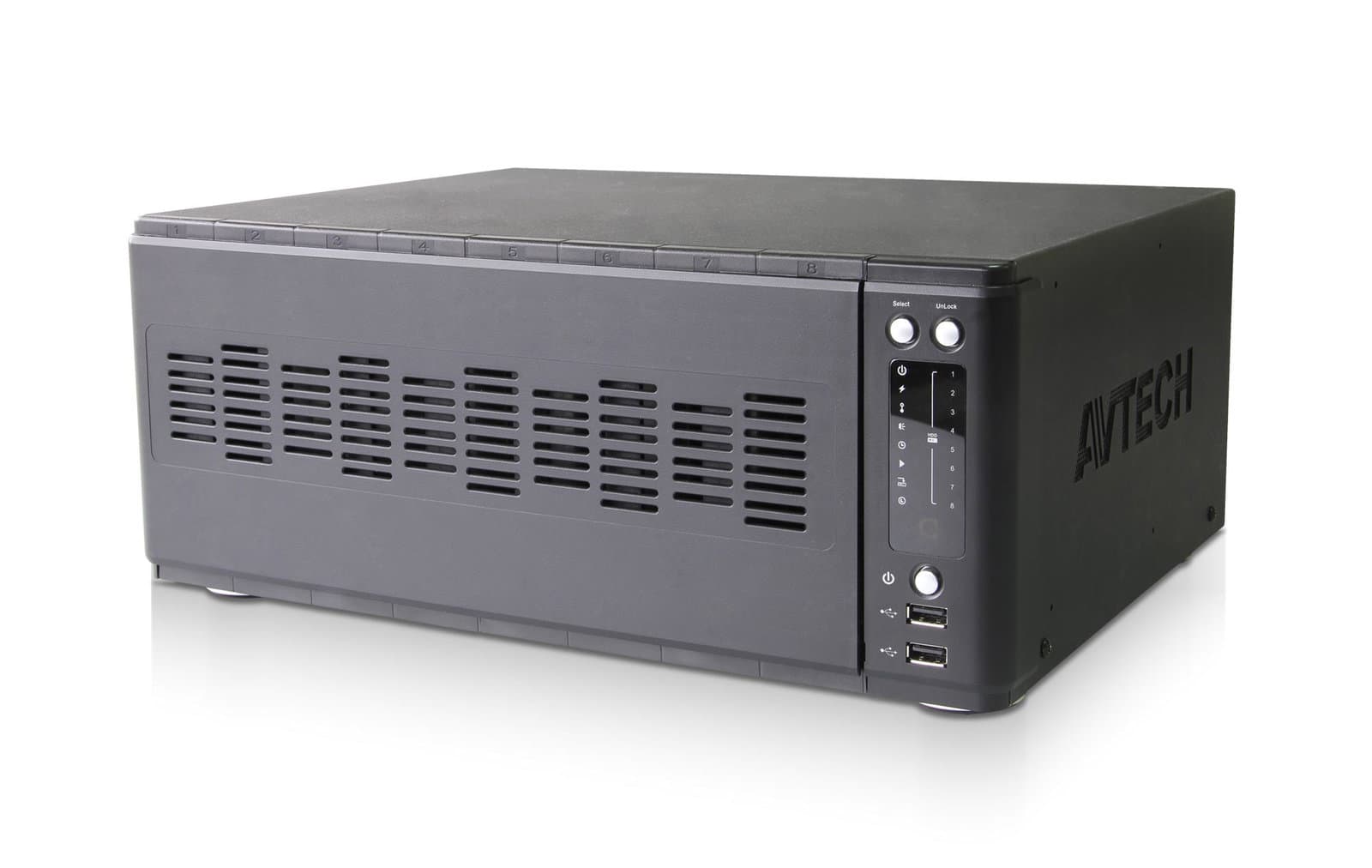 Videoregistratore XVR Pentabrid 32 Canali 8-Bay - Avtech IC-DGD8132