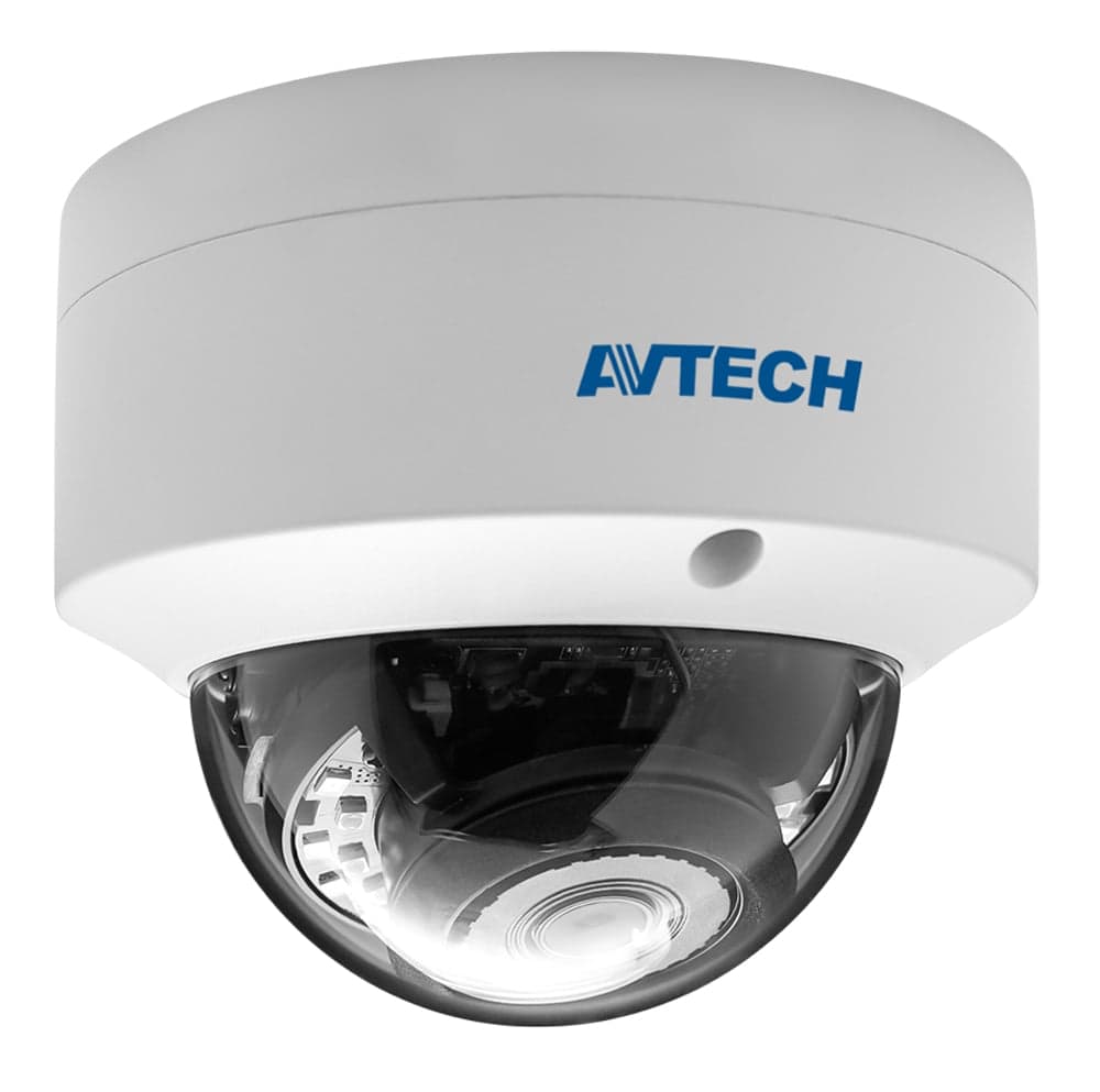 Telecamera IP Dome Lente Motorizzata 2.8-12mm H.265 IR 5MP IP66 AI - Avtech IC-DGM5345