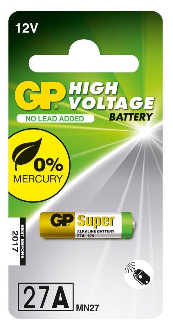 Batteria MN27 27A 12V Blister 1 Pezzo - GP Batteries IC-GP103021