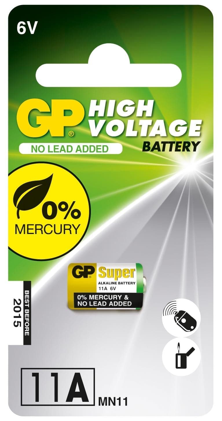 Batteria 11A 6V Blister 1 Pezzo - GP Batteries IC-GP103136