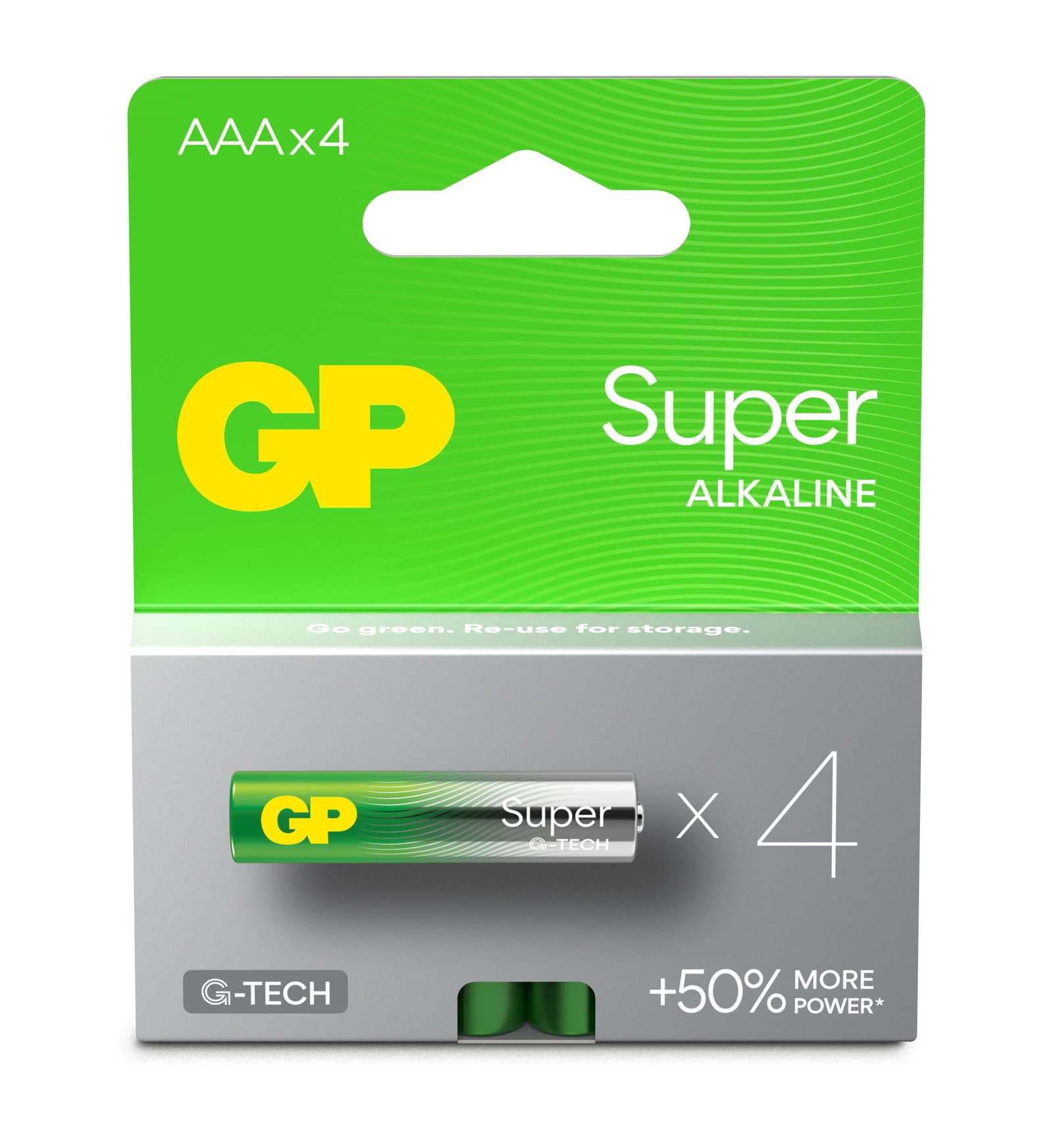 Confezione 4 Batterie Super Alcaline Ministilo AAA 24A/LR03 - GP Batteries IC-GP151428