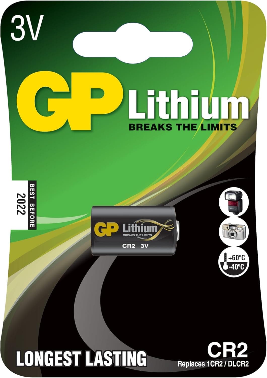 Batteria al Litio CR2 1 pezzo - GP Batteries IC-GP3703
