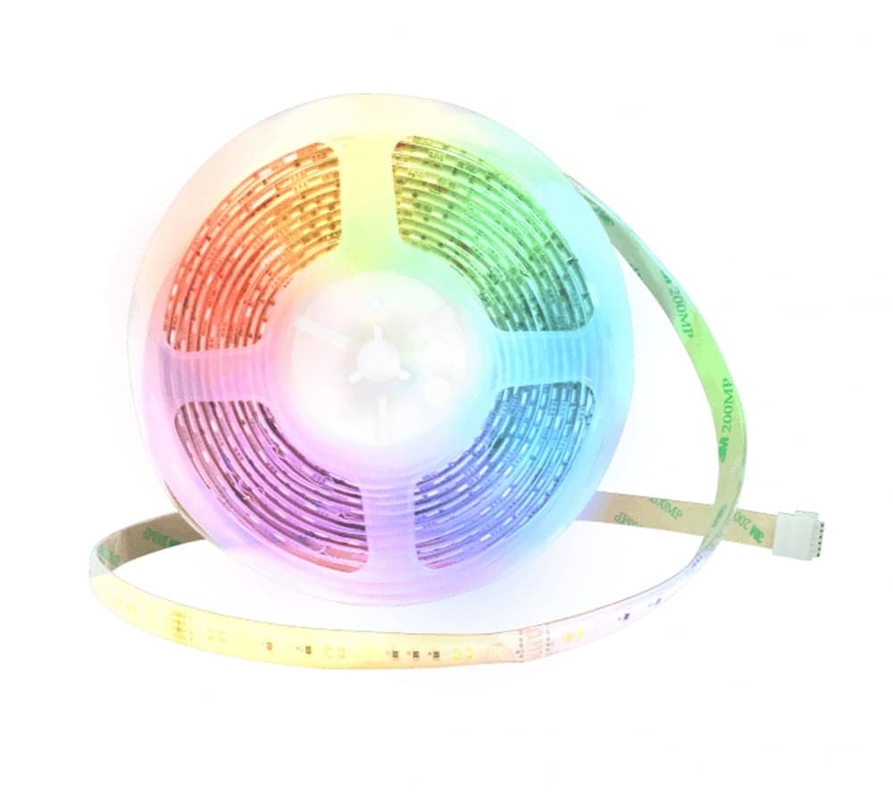 Kit Striscia LED Intelligente 5m con Funzione Musicale e Controllo Vocale Alexa - Woox IC-WO5149