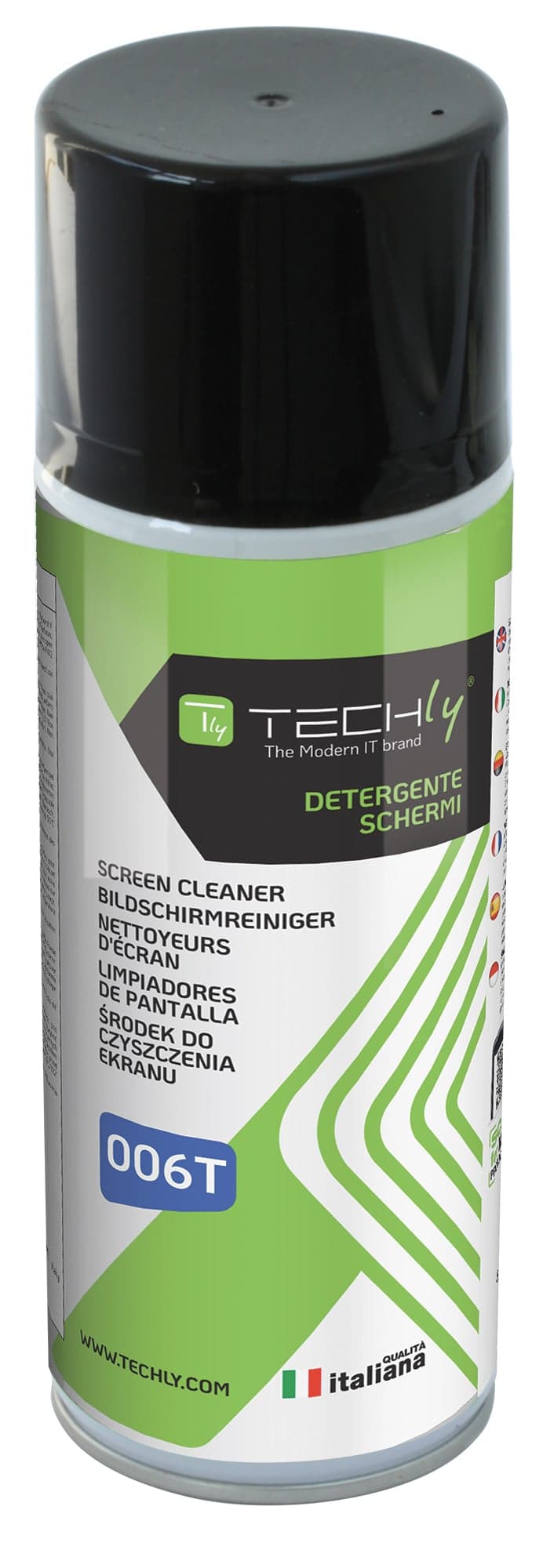 Pulitore Schiumoso per Schermi e Video - Techly ICA-CA 006T