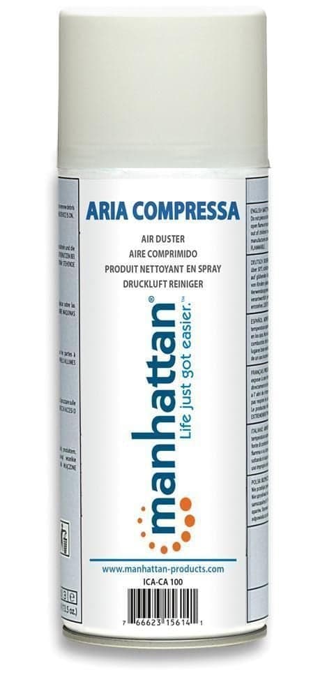 Bomboletta Spray Aria Compressa per Pulizia 400ml - Manhattan ICA-CA 100