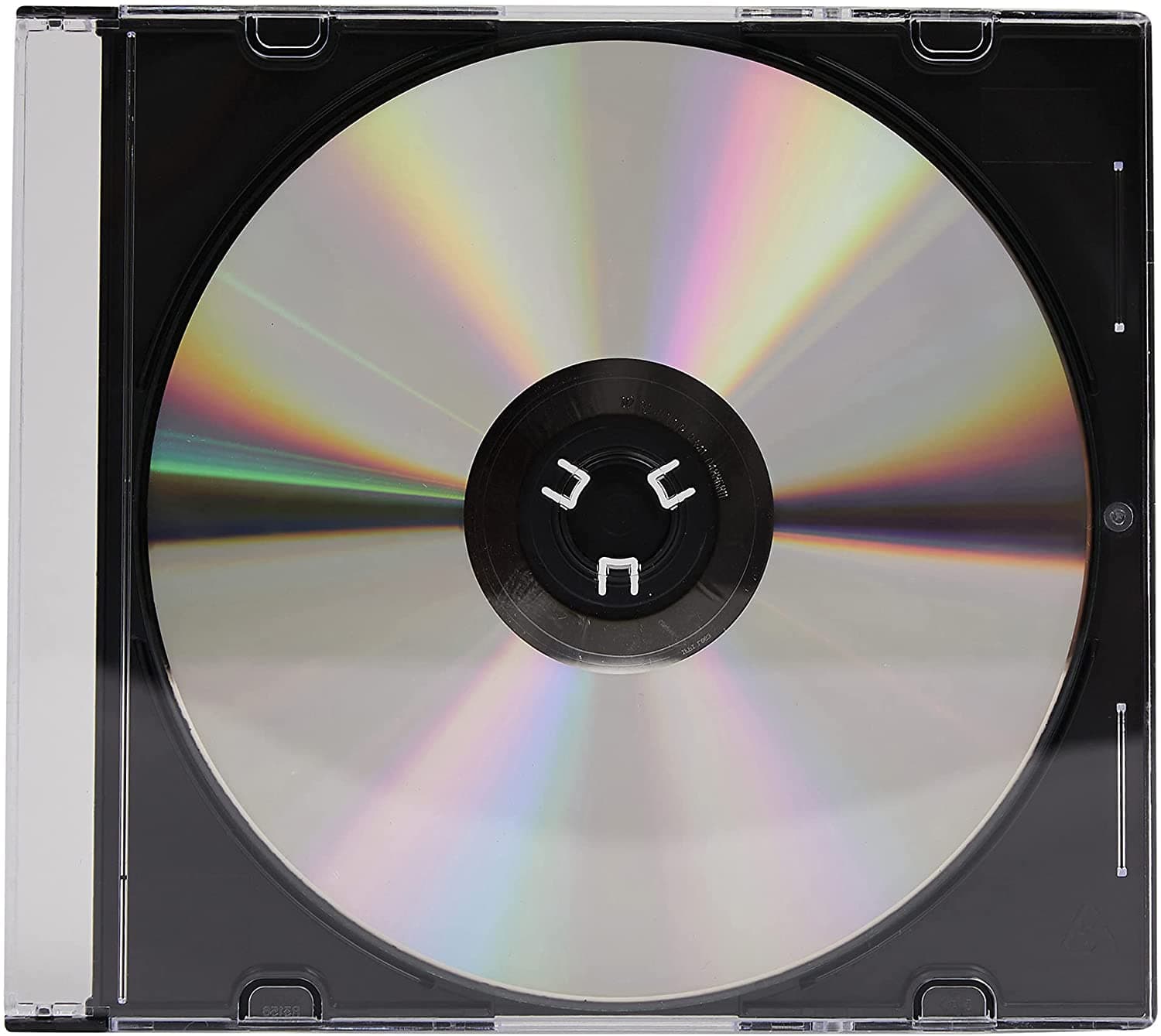 Porta CD Slim Jewel Case Nero - Manhattan ICA-CD 01-BK