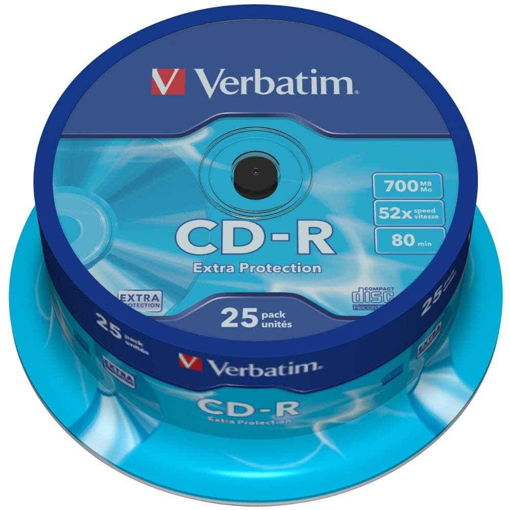 Campana 25 CD-R Extra Protection 700MB - Verbatim ICA-CD-C25