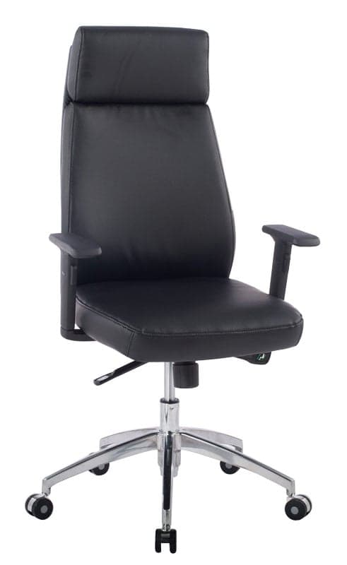 Poltrona Direzionale con Braccioli Nera - Techly ICA-CT 073BK