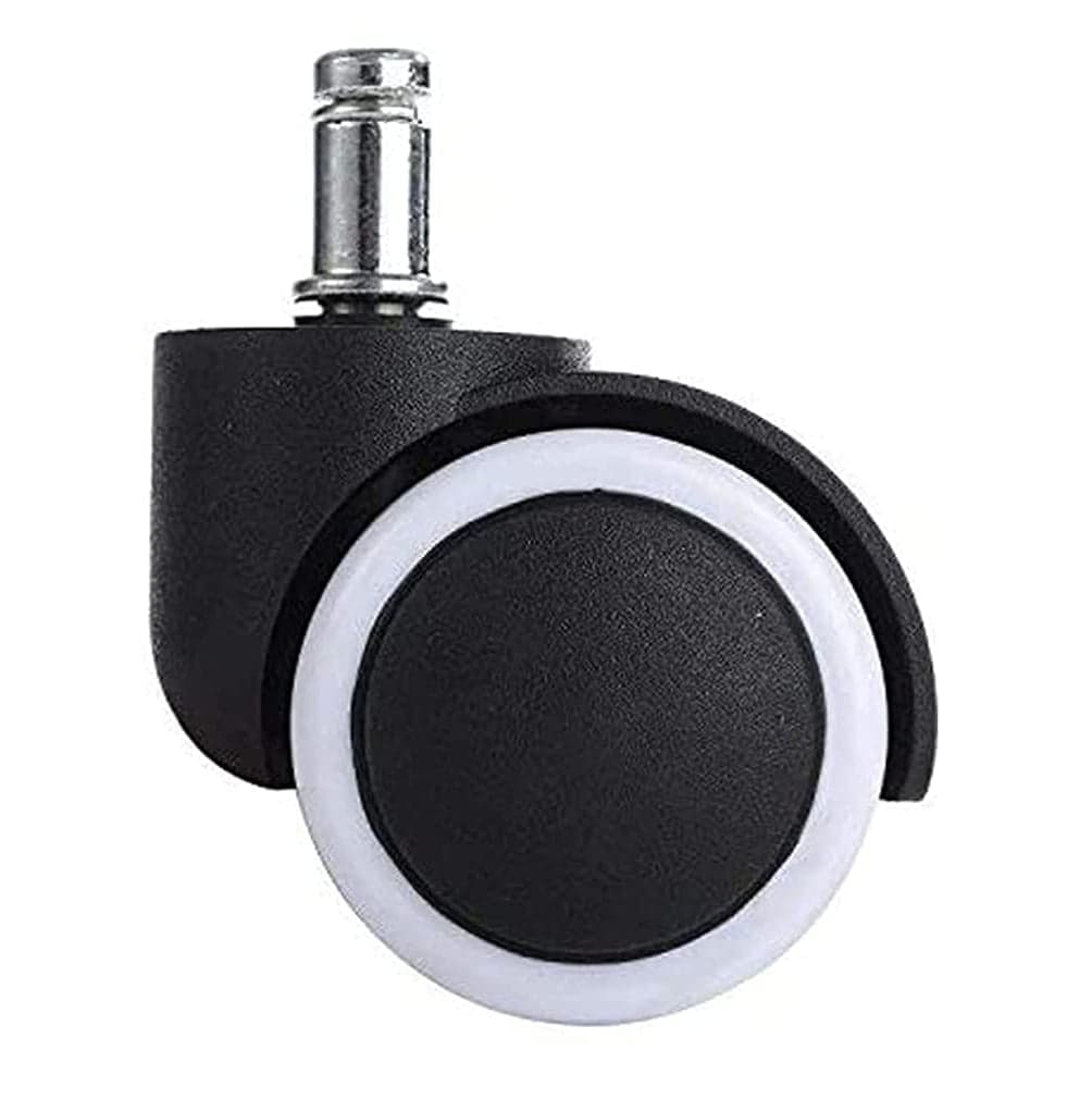Ruota a Clip Sostitutive per Sedie in Poliuretano - Techly ICA-CT 891-WHE