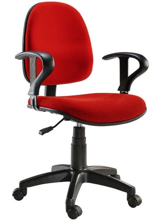Sedia per Ufficio Easy Colore Rosso - Techly ICA-CT MC04RE