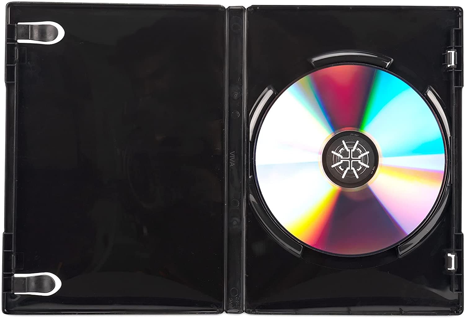 Custodia per DVD/CD BOX Nero - Manhattan ICA-DVD-BLACK
