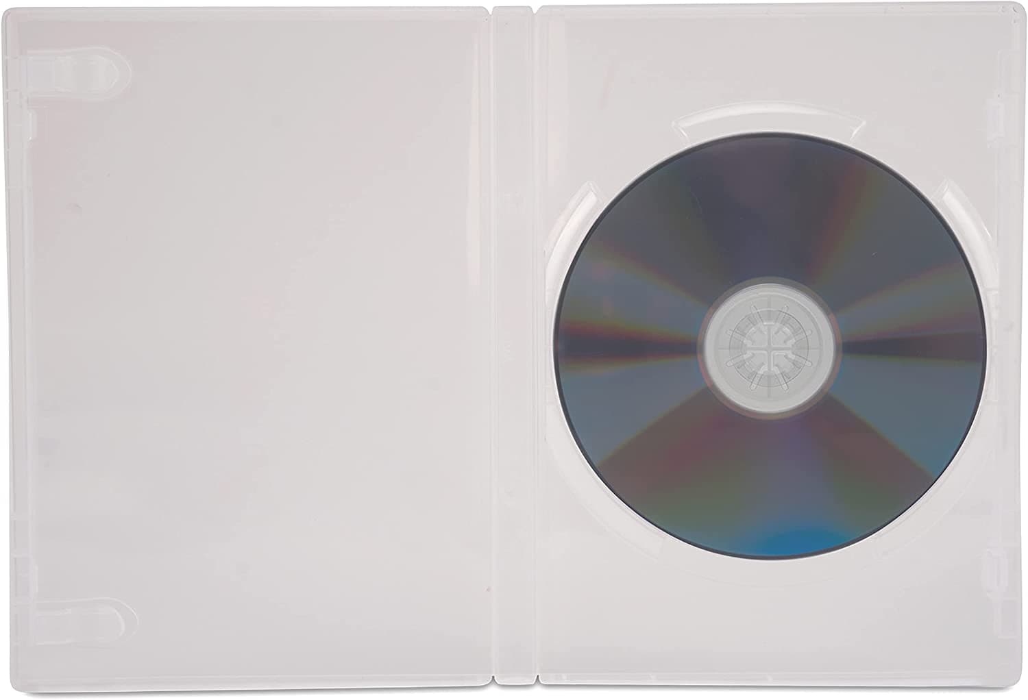 Custodia per DVD/CD BOX Trasparente - Manhattan ICA-DVD-CLEAR