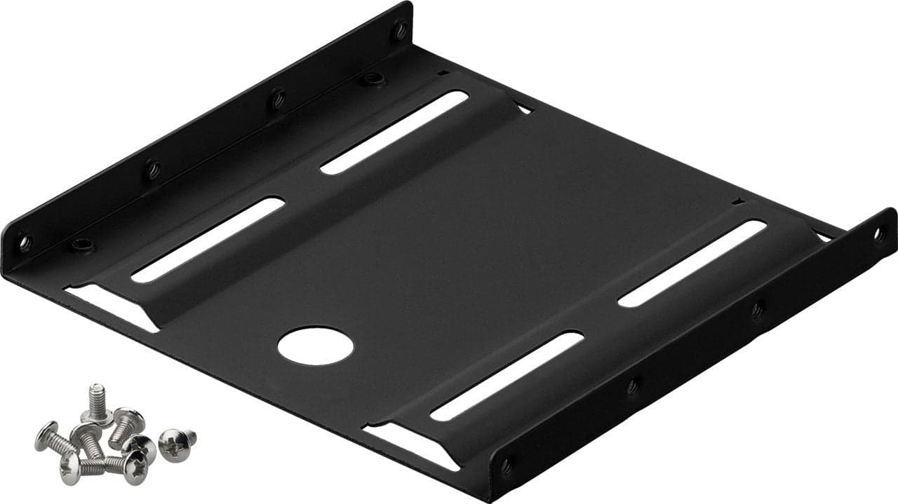 Kit di Montaggio per HDD/SSD da 2,5" su Alloggio da 3,5" Nero - Goobay ICA-FF 3-144