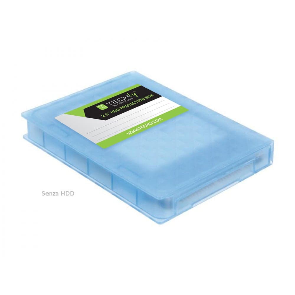 Scatola di Protezione per 1 HDD 2,5" - Techly ICA-HD 25L