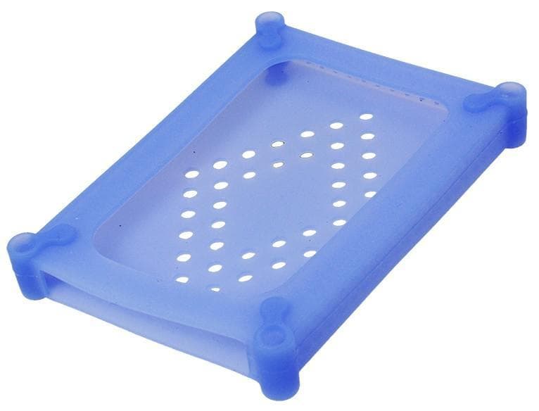 Scatola di Protezione per HDD 2.5" in Silicone Azzurro - Logilink ICA-HD 26SLB
