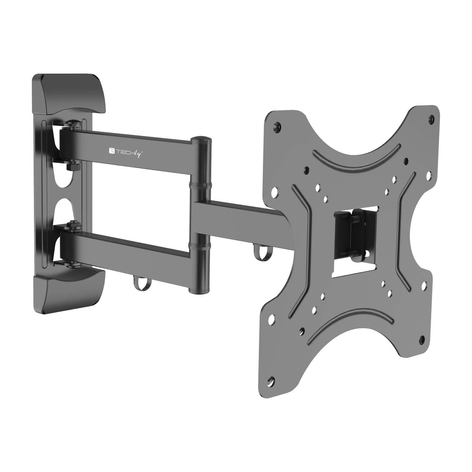 Supporto a Muro Universale 3 Snodi per TV LED-LCD 14-43'' Nero - Techly ICA-LCD 163