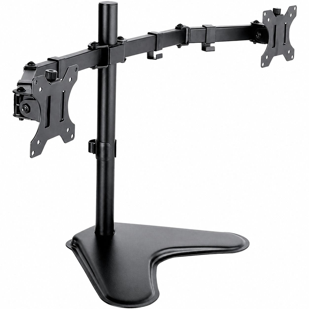 Supporto da Scrivania per 2 Monitor 13-32" con Base - Techly ICA-LCD 2524