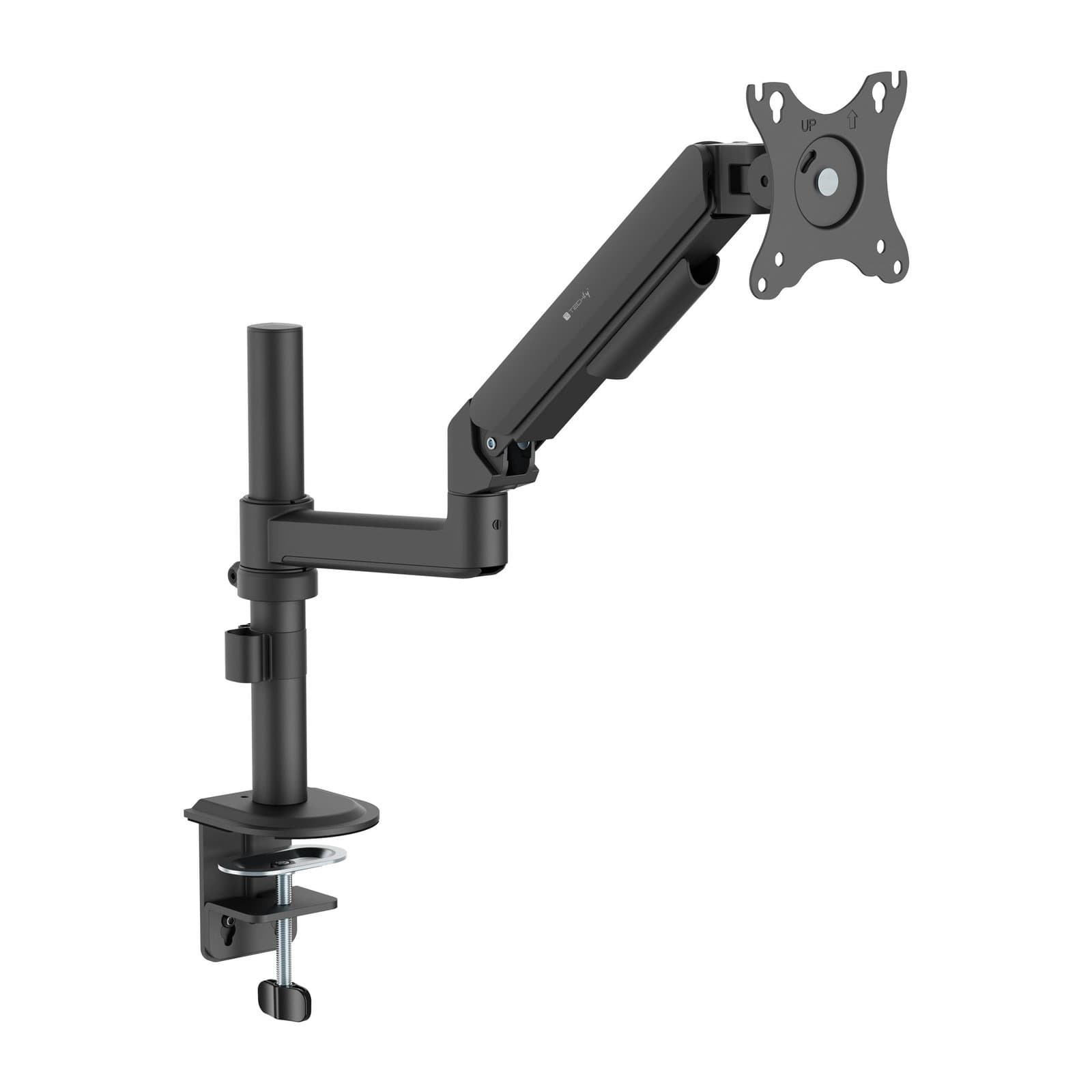 Supporto da Scrivania per Monitor 17-32" con Molla a Gas Estensione 501 mm - Techly ICA-LCD 519B