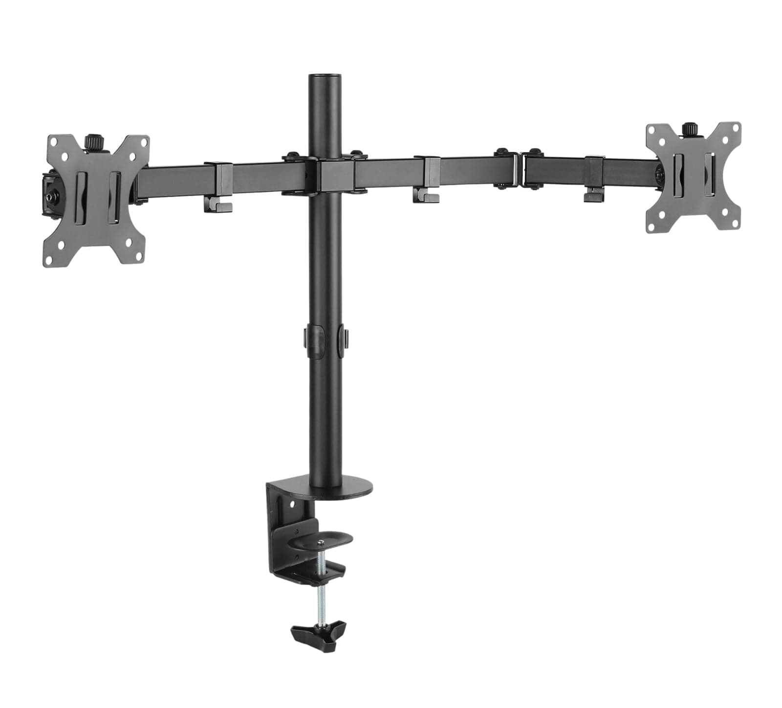 Supporto da scrivania per 2 monitor 13-32" a morsetto - Techly ICA-LCD 582-D