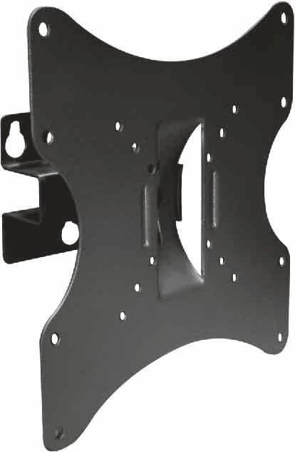 Supporto a Muro Inclinabile per TV 17-42" Nero - Techly ICA-LCD 902