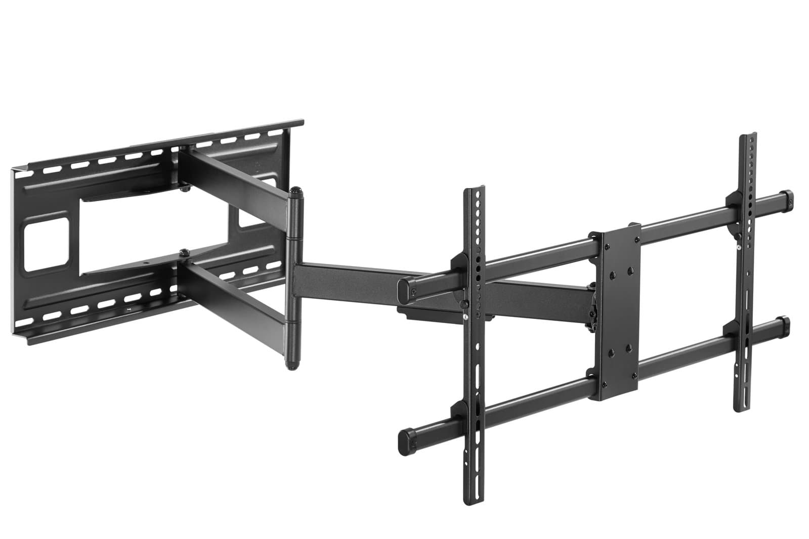 Staffa a Muro Braccio Estensibile fino a 1015 mm per LCD 43-80'' Nero - Techly ICA-PLB 490