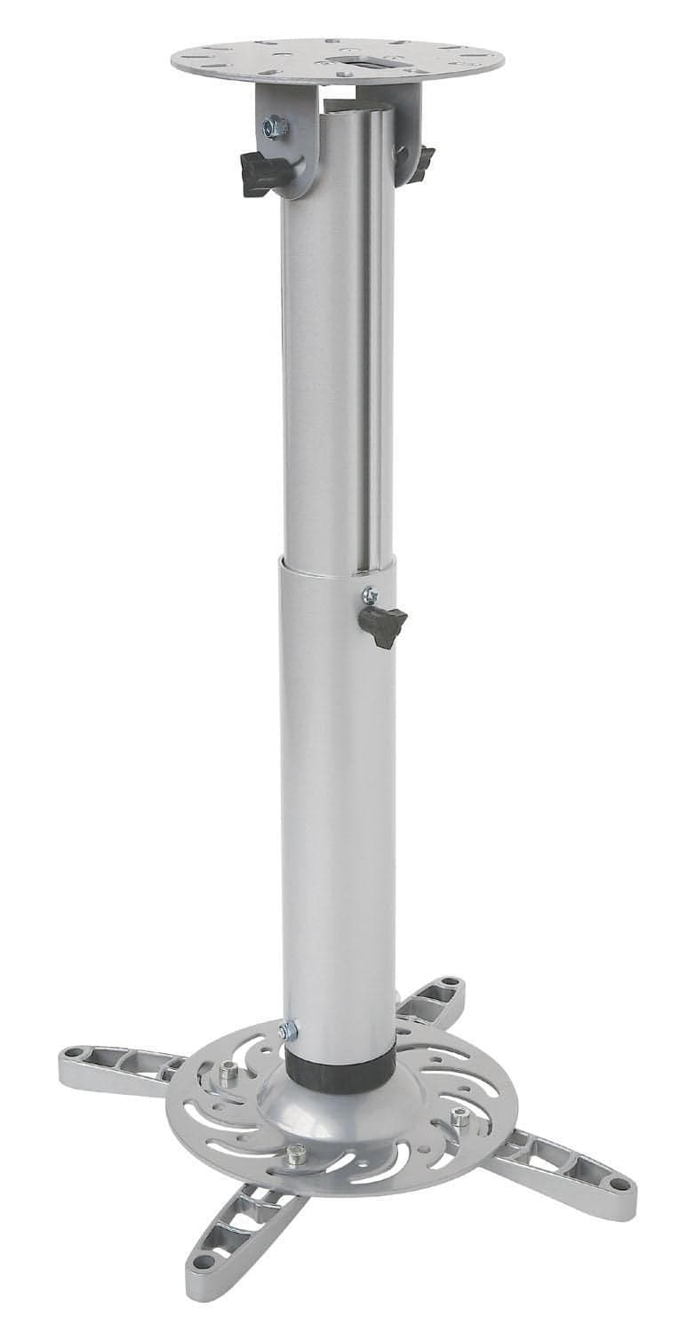 Supporto a Soffitto per Proiettori Estensione 50-77 cm Silver - Techly ICA-PM 104M