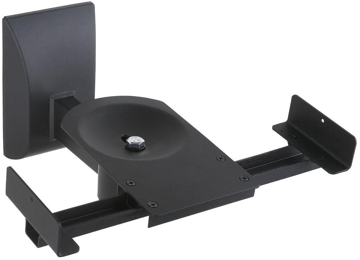 Coppia Staffe Speakers a Parete fino a 25kg Nero - Techly ICA-SP SS201