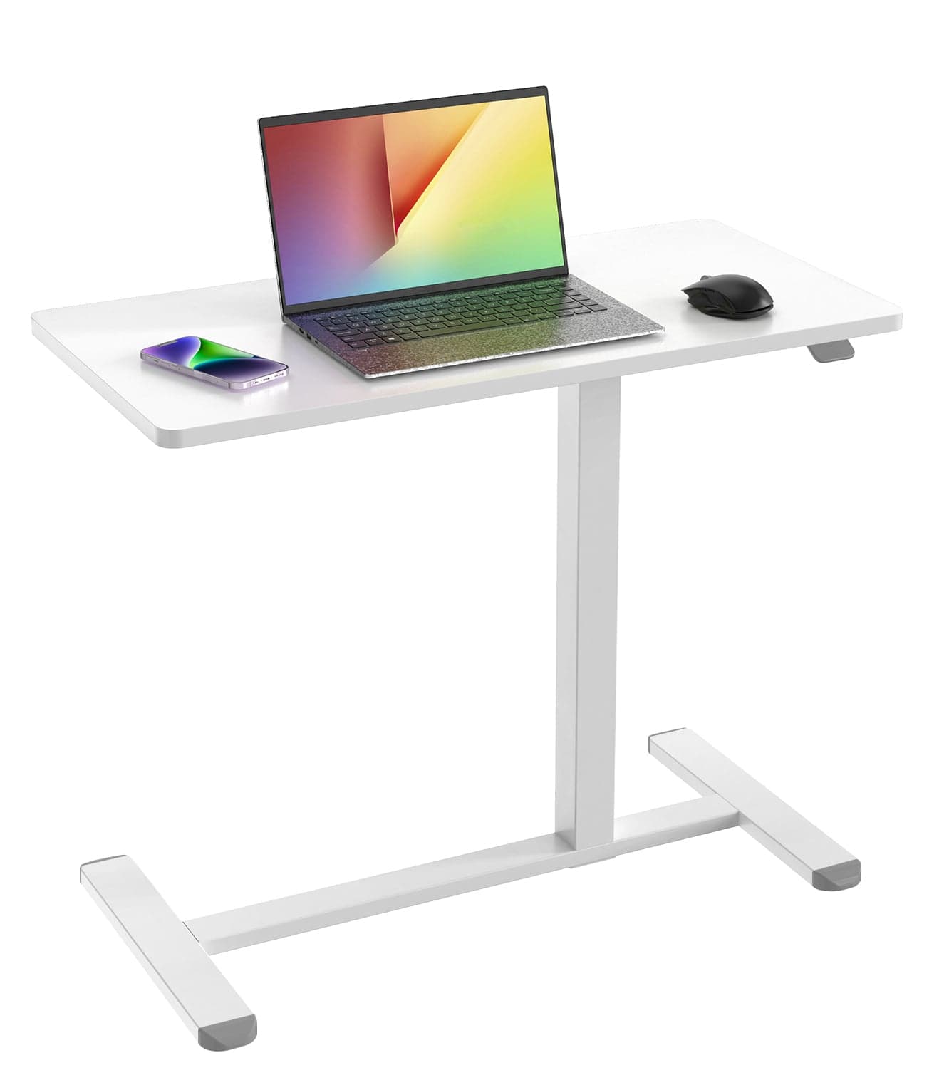 Sit-Stand Scrivania Compatta Postazione di Lavoro con Altezza Regolabile - Techly ICA-TB TPM-11