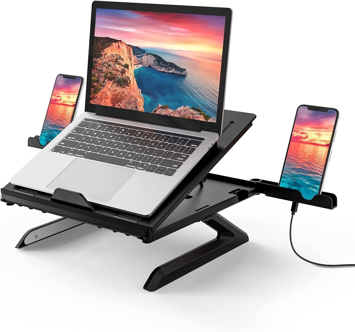 Supporto per notebook e tablet 10-15.6" ergonomico nero - Logilink ICA-TBL 133