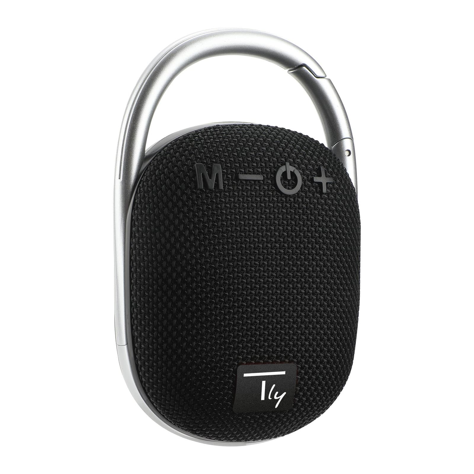 Mini Altoparlante Wireless BT V5.3 Speaker con Luci LED Vivavoce TF USB Nero - Techly ICASBL321BK