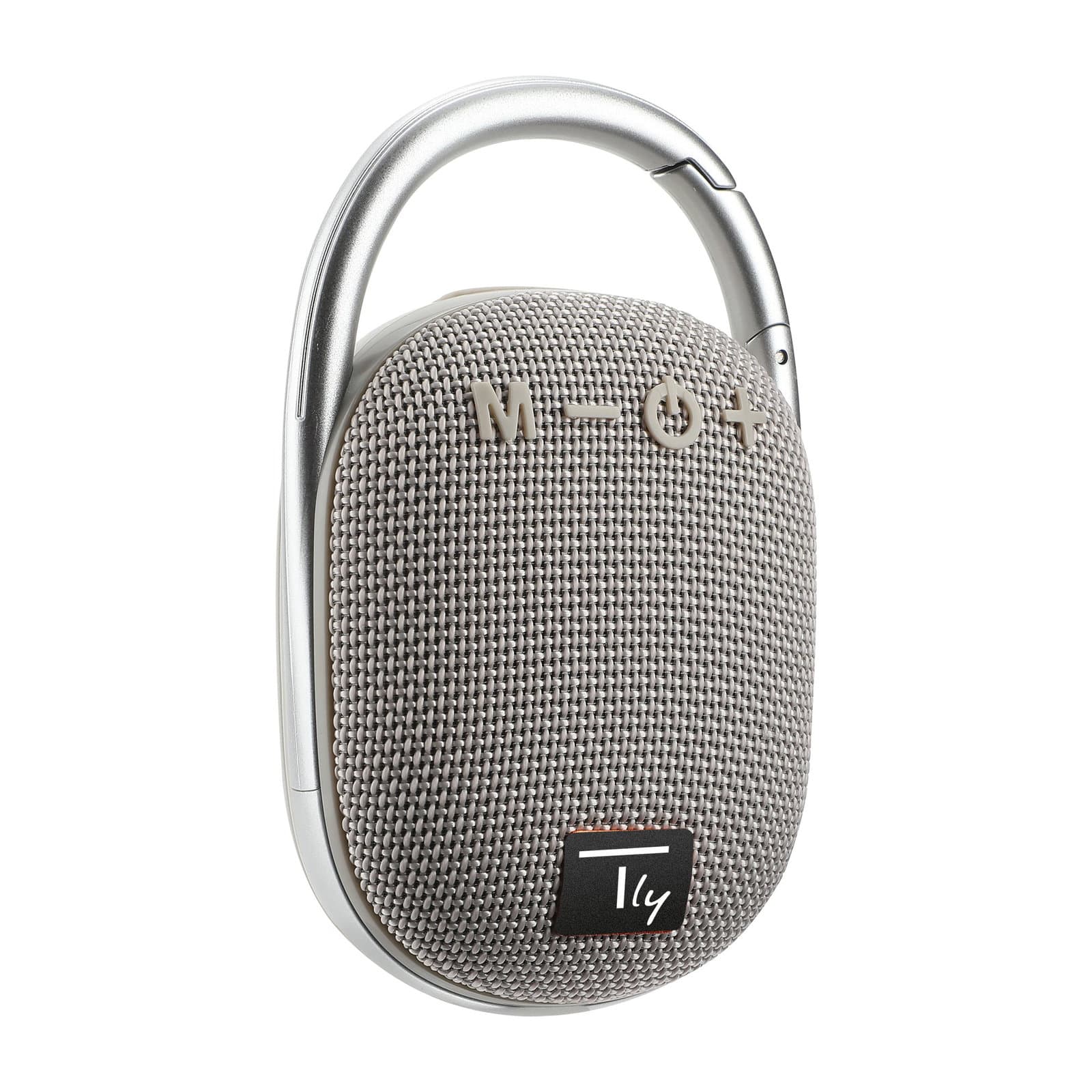 Mini Altoparlante Wireless BT V5.3 Speaker con Luci LED Vivavoce TF USB Grigio - Techly ICASBL321GR