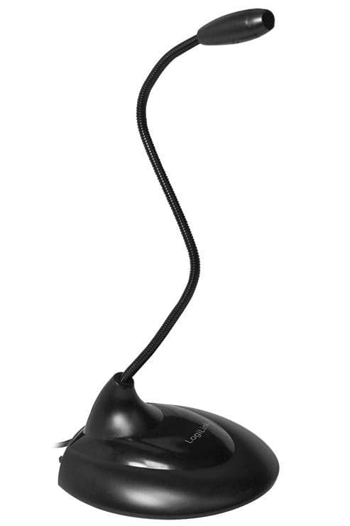 Microfono da Tavolo con Collo Flessibile - Logilink ICC SH-19