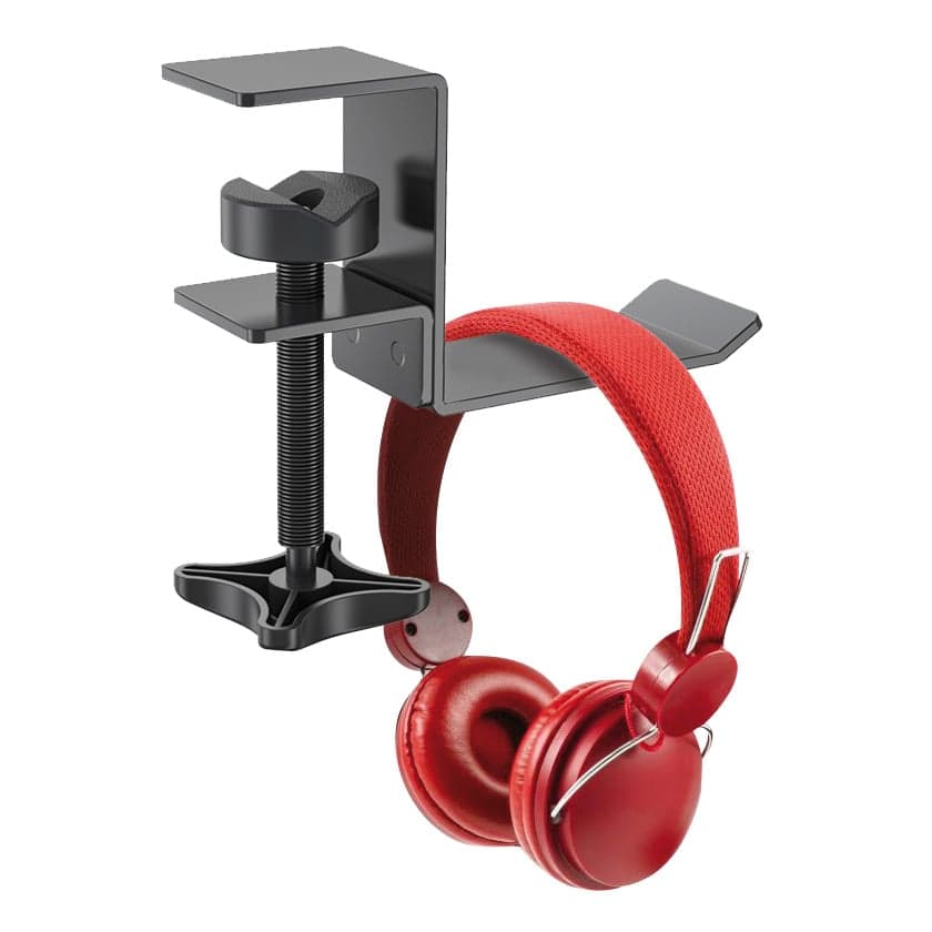 Gancio per Cuffie con Morsetto Regolabile - Techly ICC SH-HANG