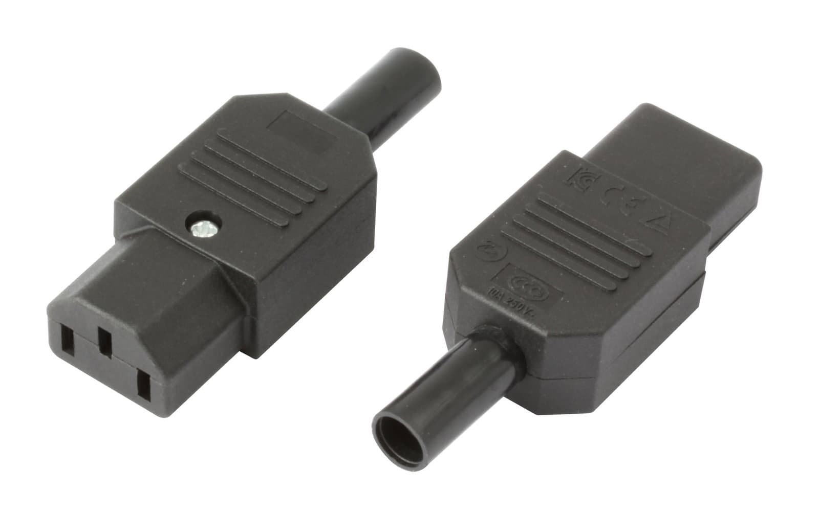 Connettore VDE Femmina C13 - Techly ICC VDE-FTY
