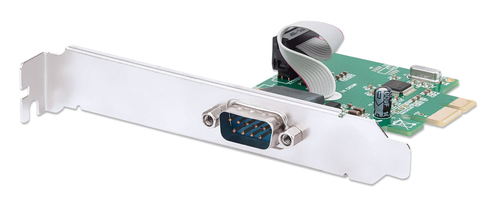 Scheda PCI Express Seriale 1 Porta DB9m RS232 - Manhattan ICC X-PCI-1SER2