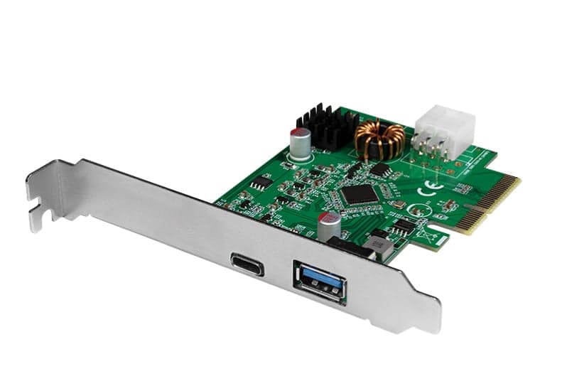 Scheda PCI Express USB 3.2 Gen2x1 con USB-C PD 3.0 e USB 3.0 - Logilink ICC X-PCI-USBC13