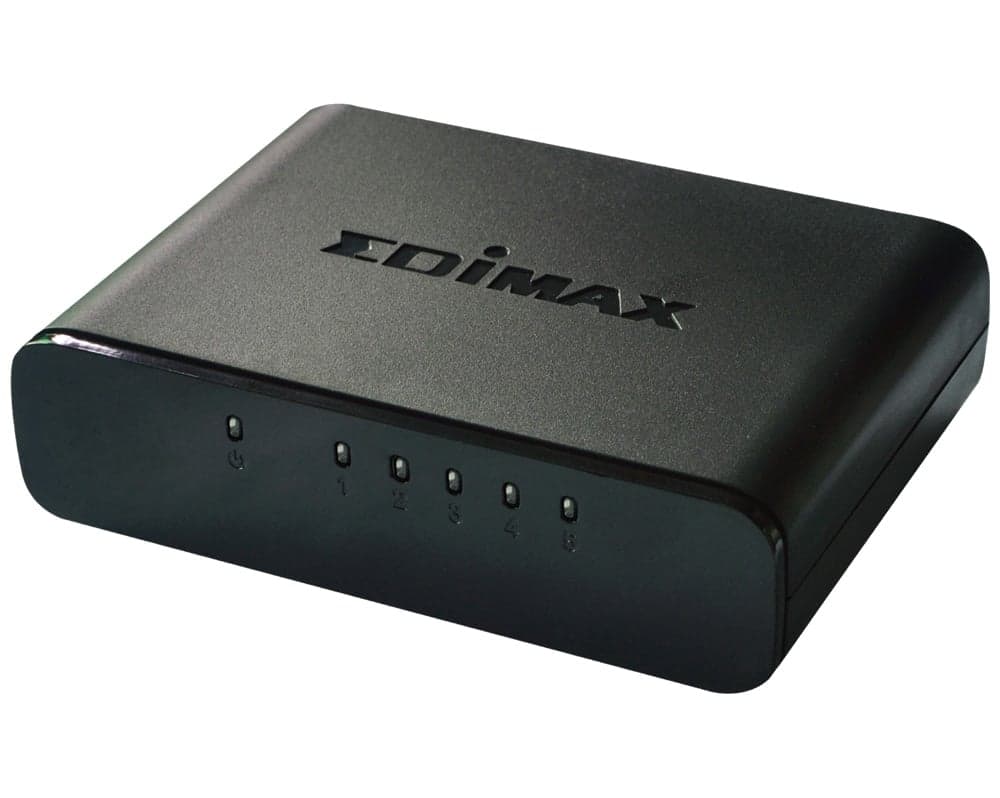 Switch Desktop Fast Ethernet 5 Porte 10/100Mbps - Edimax ICE-ES3305P