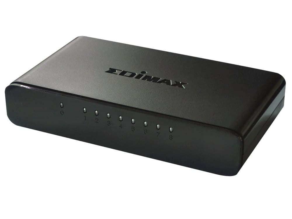 Switch Desktop Fast Ethernet 8 Porte 10/100Mbps - Edimax ICE-ES3308P