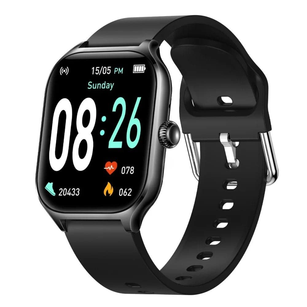 Smartwatch Fitness Bluetooth V5.0 Timor Display 2,01'' Nero - Fontastic ICFT-263606